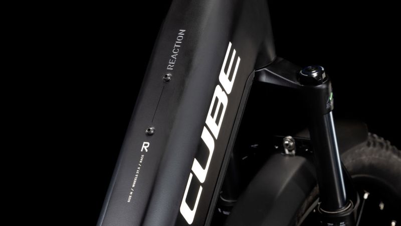 Cube Reaction Hybrid Race 800 Easy Entry Allroad black´n´metal – Bild 2