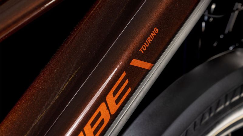 Cube Touring Hybrid Pro 625 Lady cinnamon´n´orange – Bild 4
