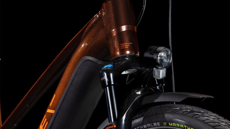 Cube Touring Hybrid Pro 625 Lady cinnamon´n´orange – Bild 6